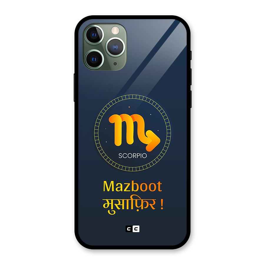Brave Scorpio Glass Back Case for iPhone 11 Pro
