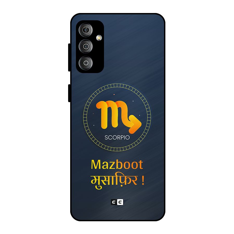 Brave Scorpio Metal Back Case for Galaxy F23