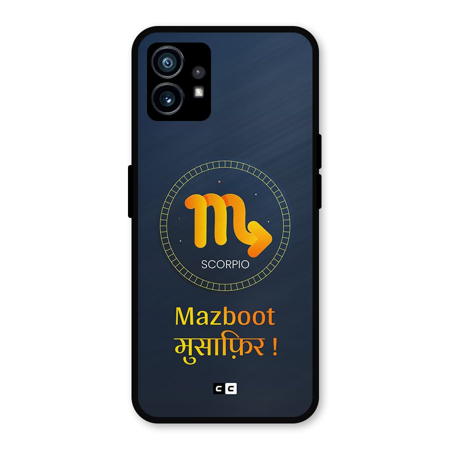 Brave Scorpio Metal Back Case for Nothing Phone 1