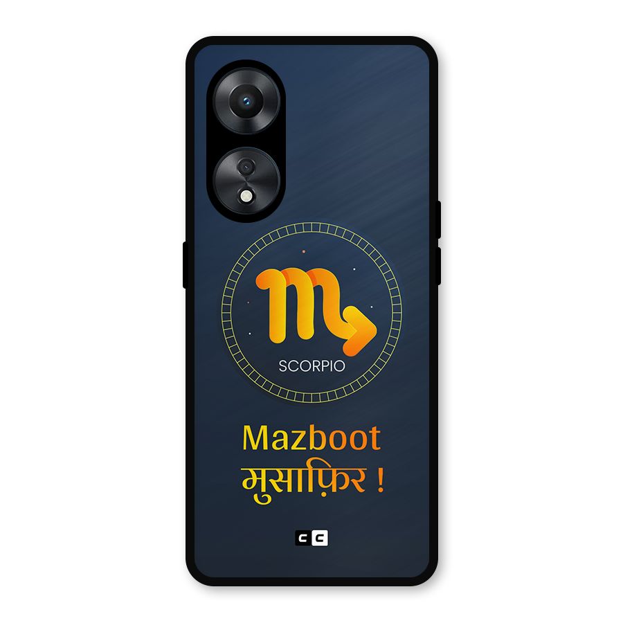 Brave Scorpio Metal Back Case for Oppo A78