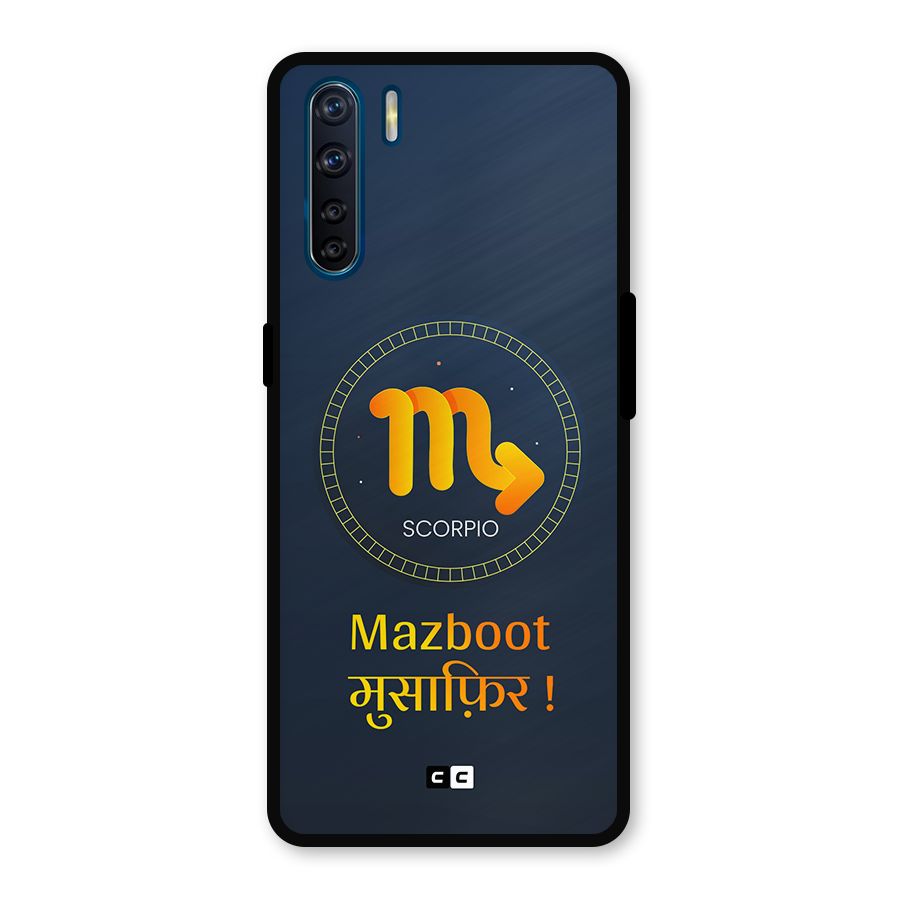 Brave Scorpio Metal Back Case for Oppo F15