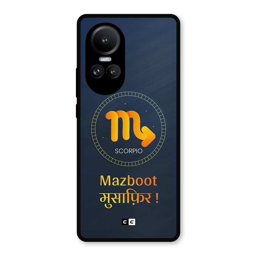 Brave Scorpio Metal Back Case for Oppo Reno10