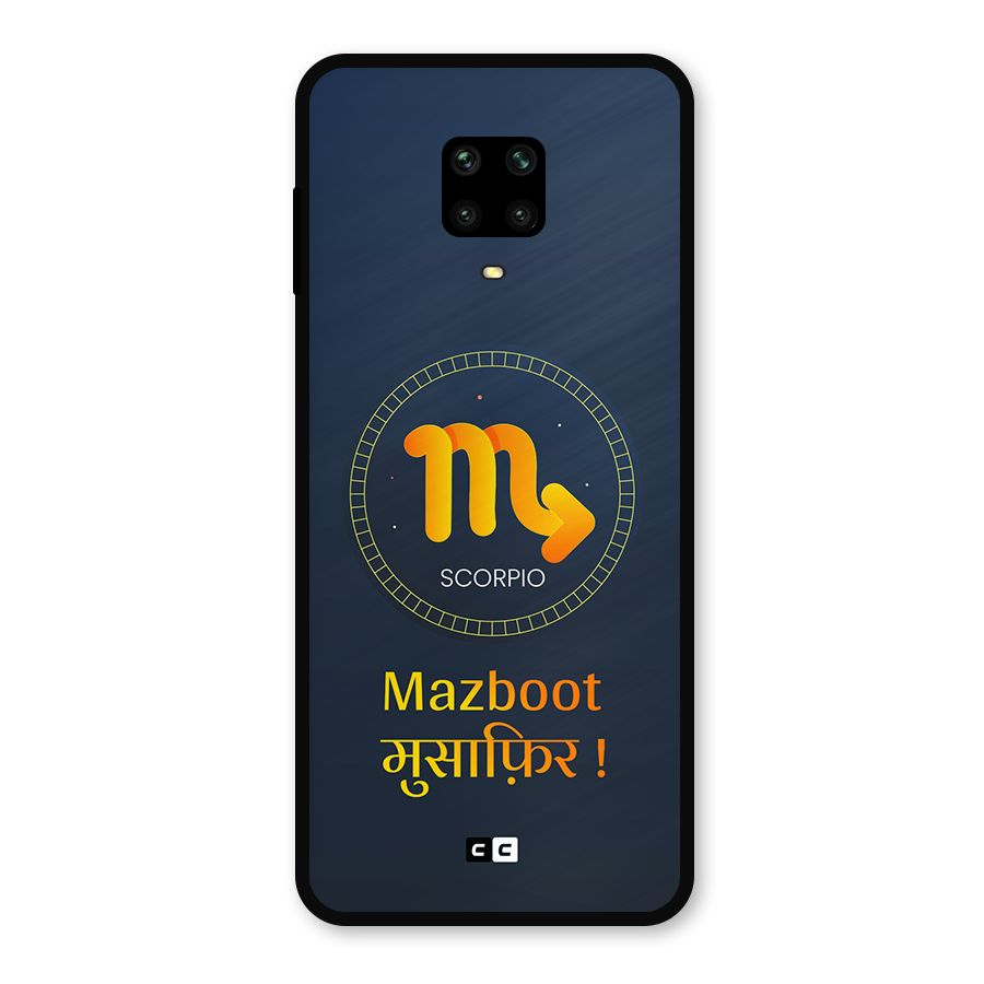 Brave Scorpio Metal Back Case for Poco M2