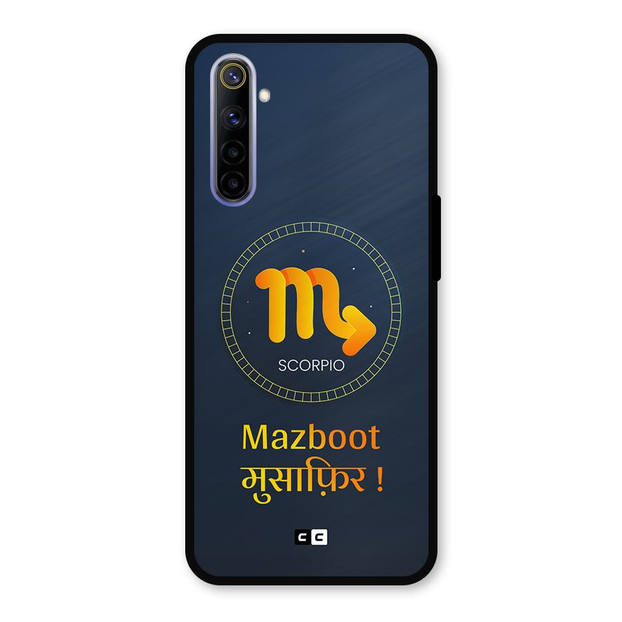 Brave Scorpio Metal Back Case for Realme 6