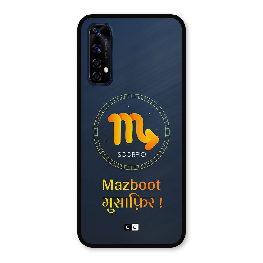 Brave Scorpio Metal Back Case for Realme 7
