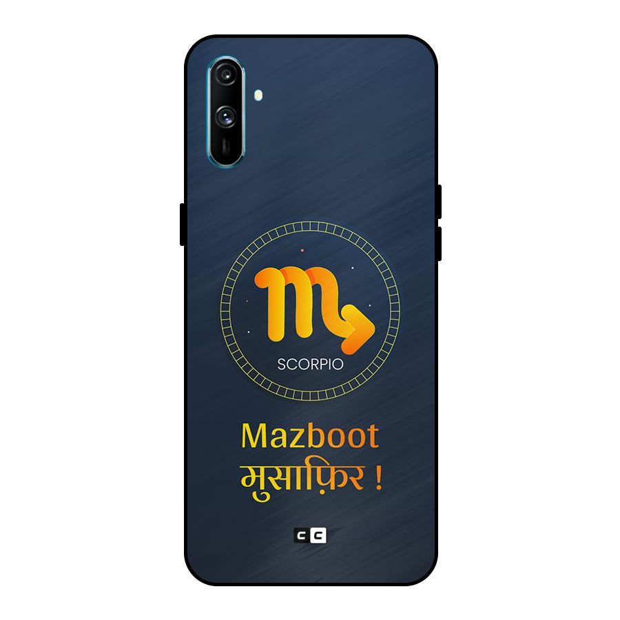 Brave Scorpio Metal Back Case for Realme C3