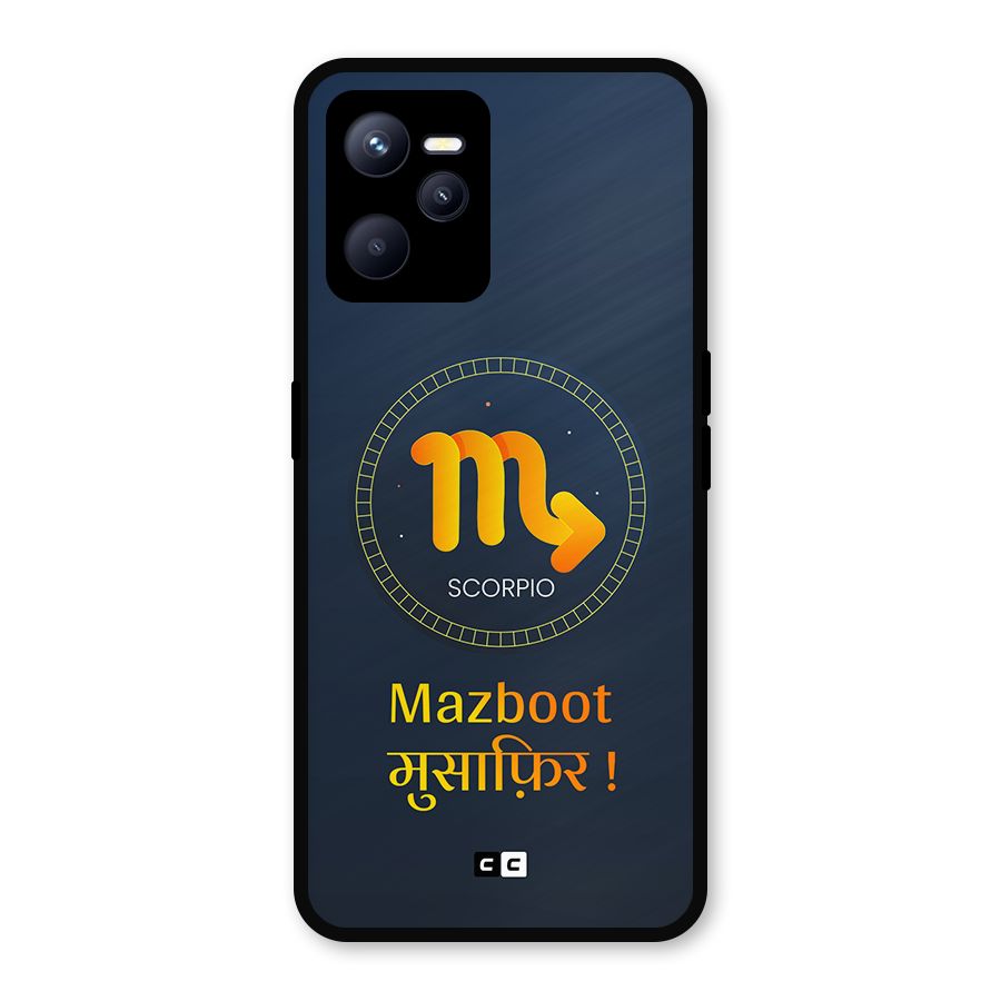 Brave Scorpio Metal Back Case for Realme C35