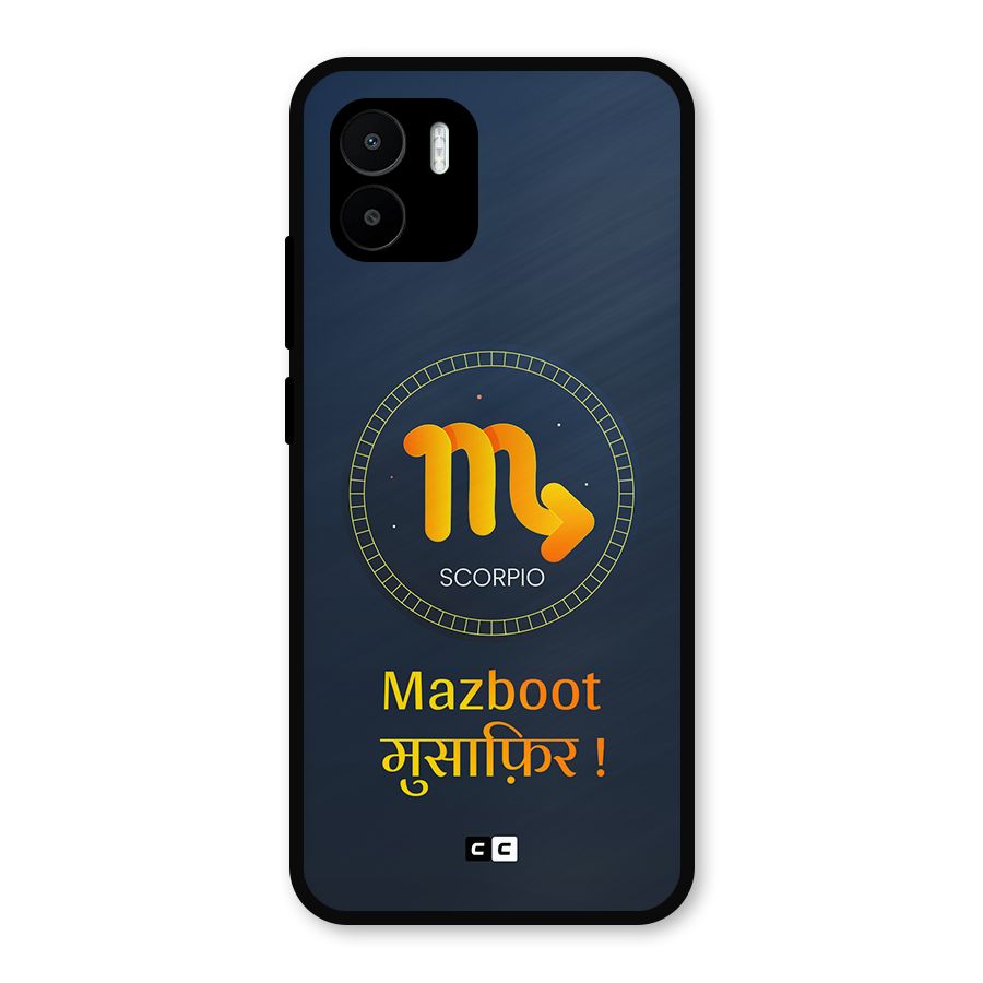 Brave Scorpio Metal Back Case for Redmi A2