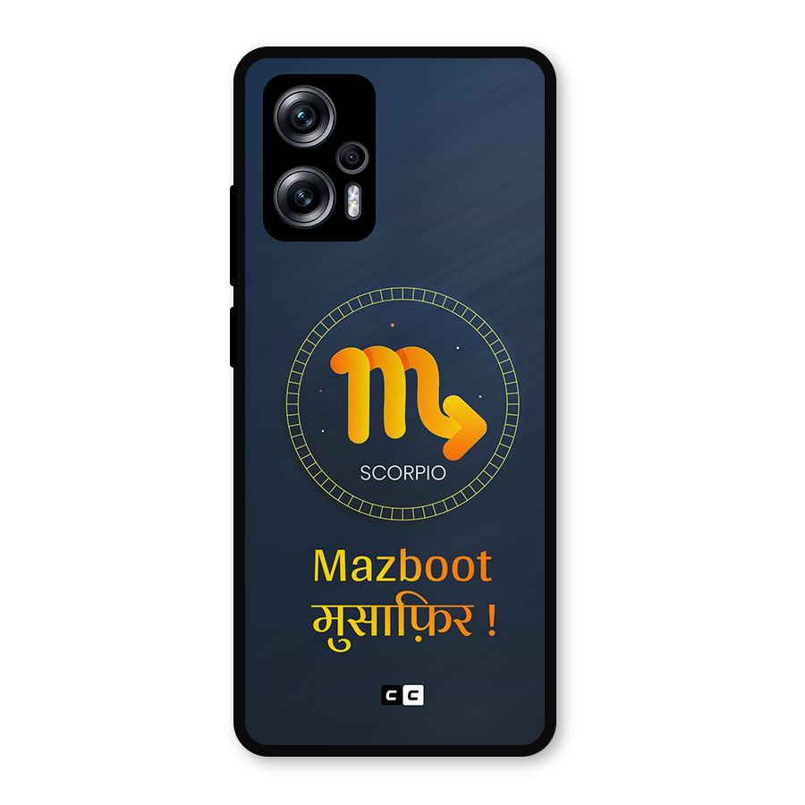 Brave Scorpio Metal Back Case for Redmi K50i