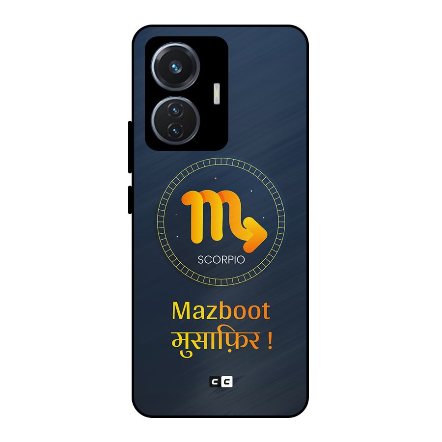 Brave Scorpio Metal Back Case for Vivo T1 44W