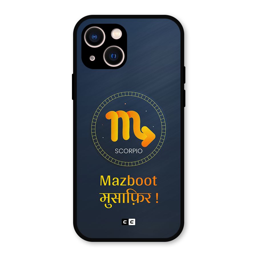 Brave Scorpio Metal Back Case for iPhone 13