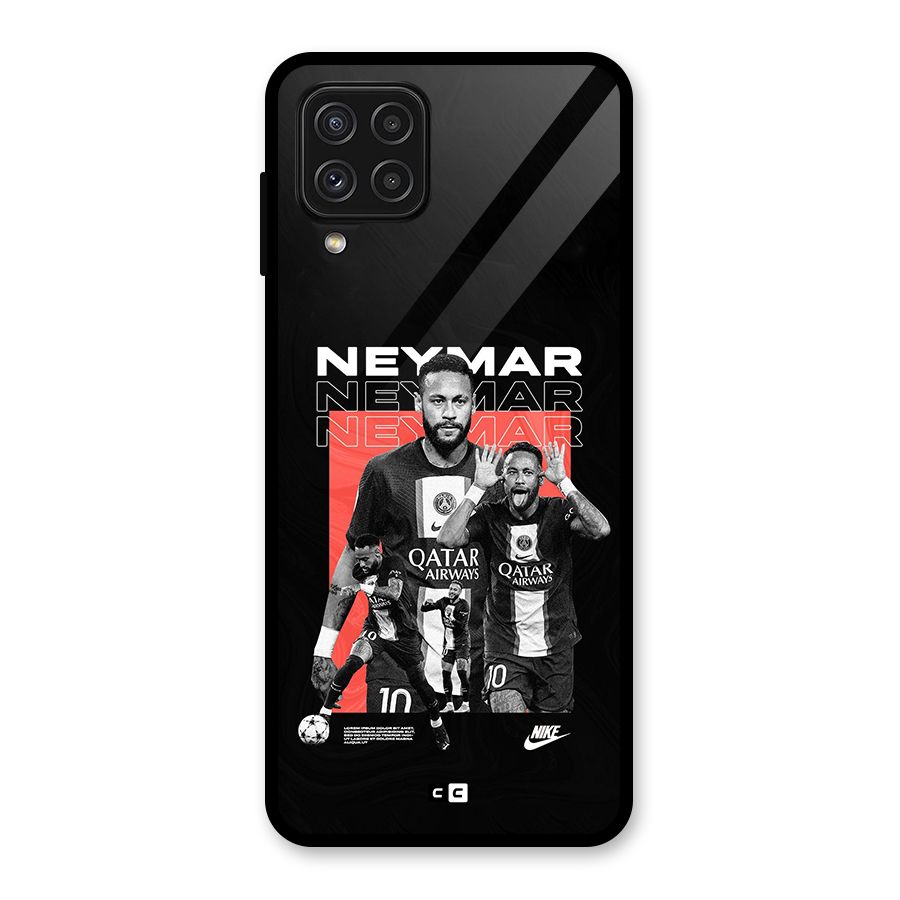 Brazilian Brilliance Glass Back Case for Galaxy A22 4G