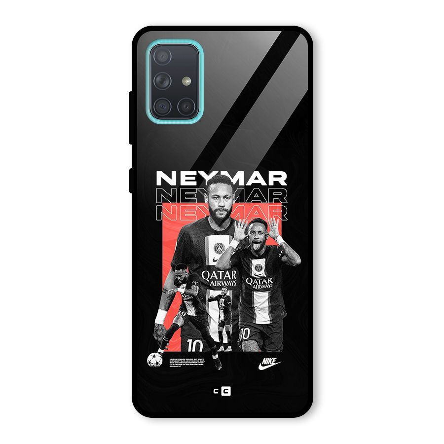 Brazilian Brilliance Glass Back Case for Galaxy A71