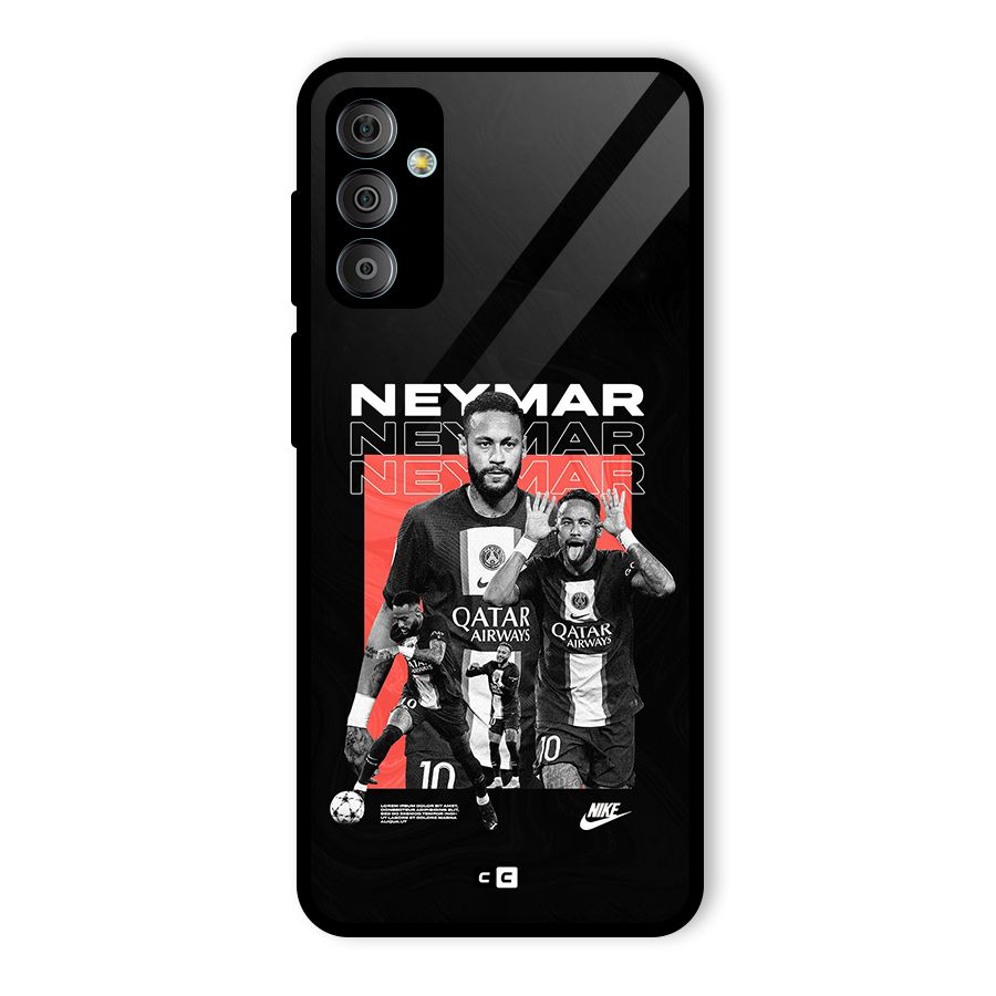 Brazilian Brilliance Glass Back Case for Galaxy F23