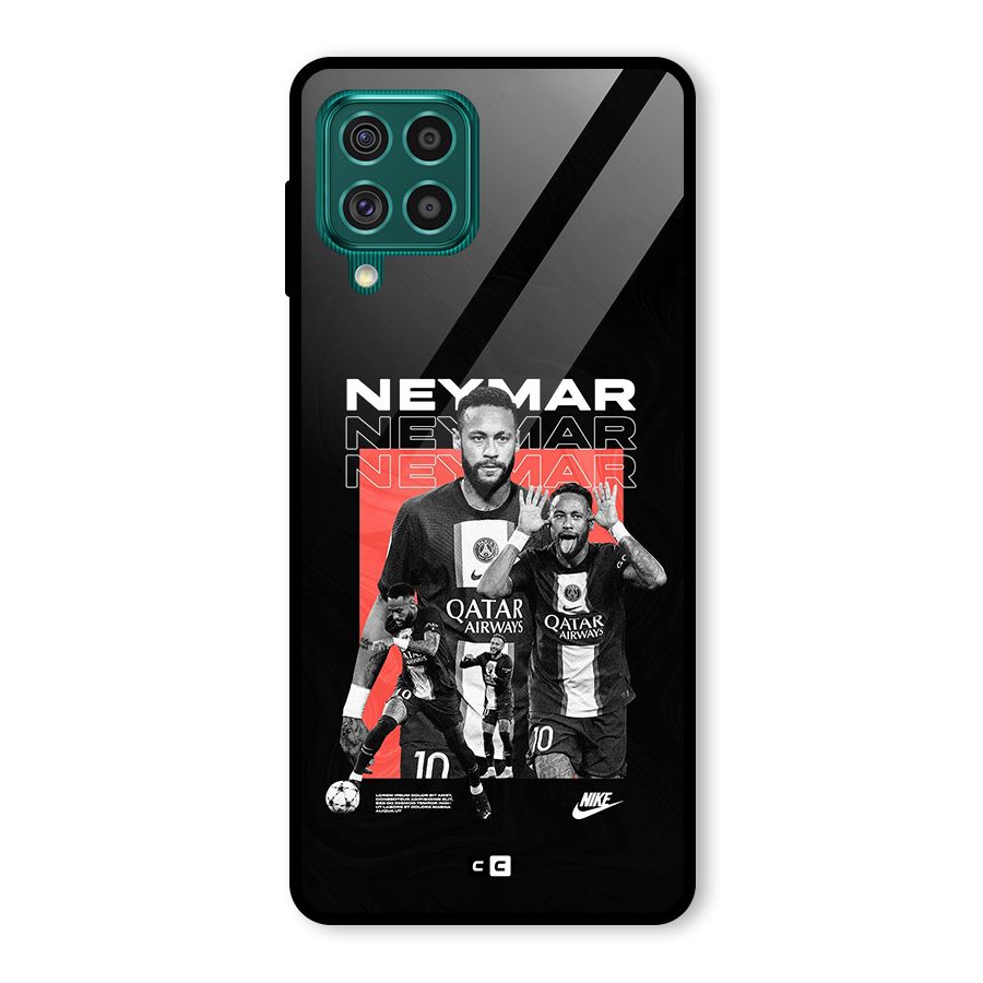 Brazilian Brilliance Glass Back Case for Galaxy F62