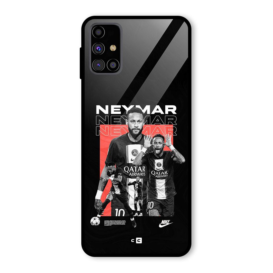 Brazilian Brilliance Glass Back Case for Galaxy M31s