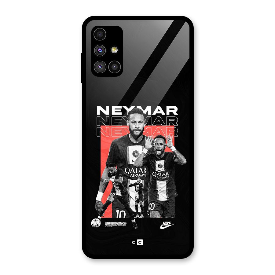 Brazilian Brilliance Glass Back Case for Galaxy M51