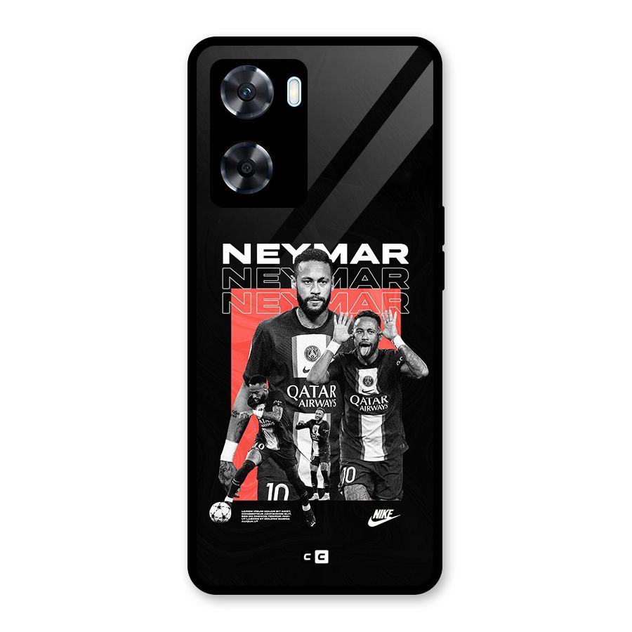 Brazilian Brilliance Glass Back Case for Oppo A77