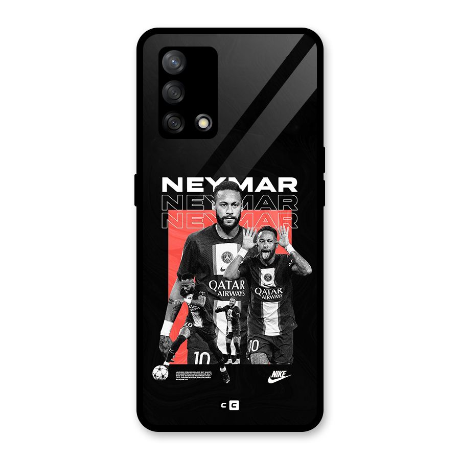 Brazilian Brilliance Glass Back Case for Oppo F19s