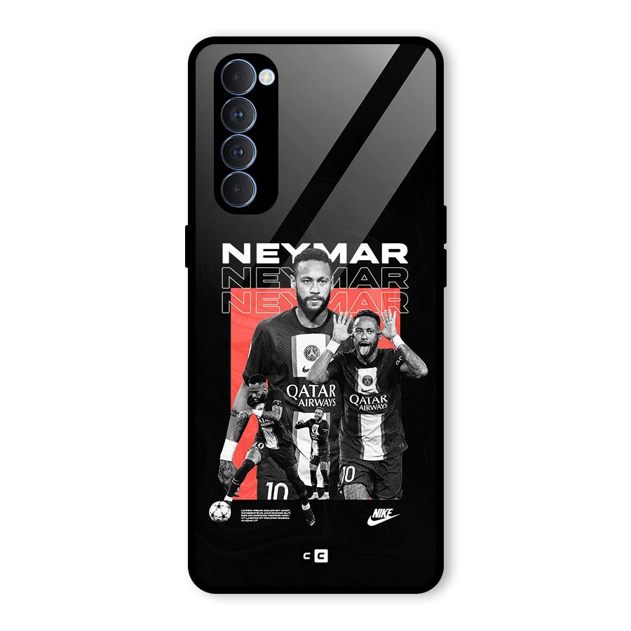 Brazilian Brilliance Glass Back Case for Oppo Reno4 Pro