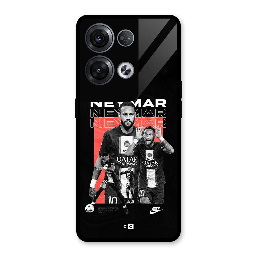 Brazilian Brilliance Glass Back Case for Oppo Reno8 Pro 5G