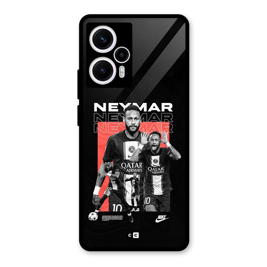 Brazilian Brilliance Glass Back Case for Poco F5