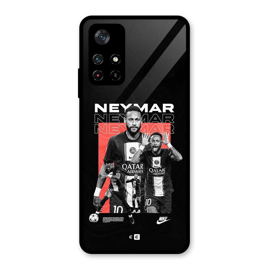 Brazilian Brilliance Glass Back Case for Poco M4 Pro 5G
