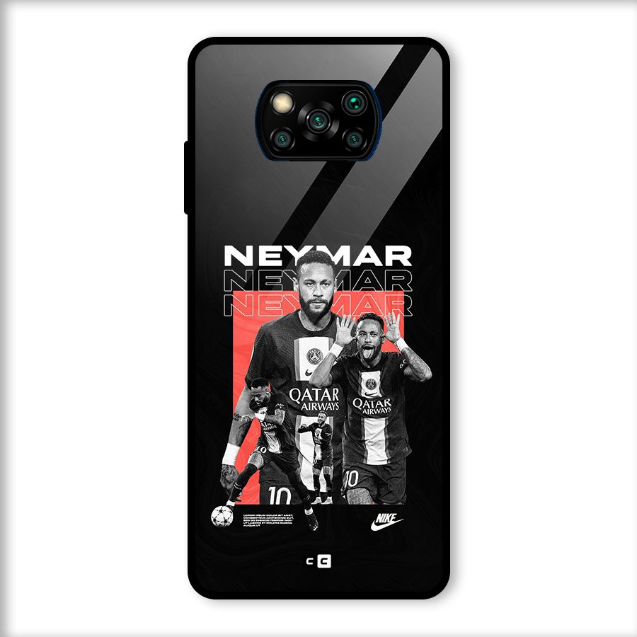 Brazilian Brilliance Glass Back Case for Poco X3