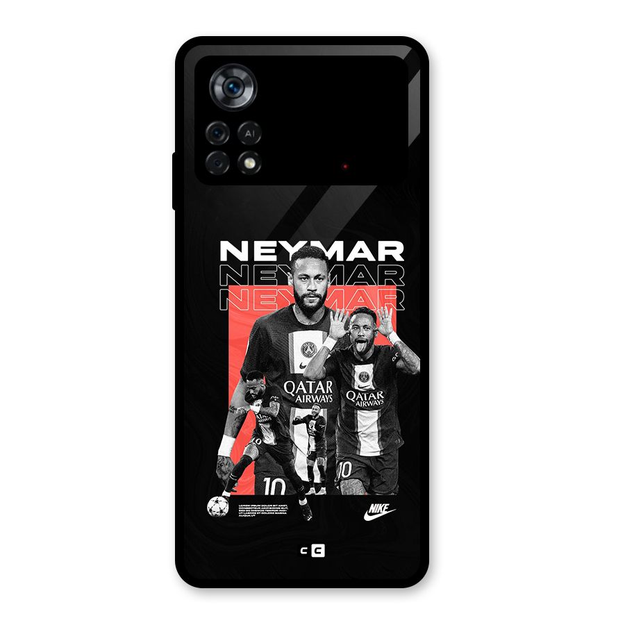 Brazilian Brilliance Glass Back Case for Poco X4 Pro 5G