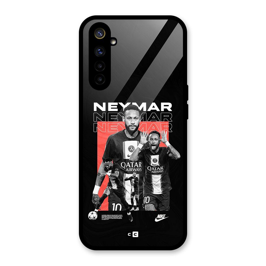 Brazilian Brilliance Glass Back Case for Realme 6