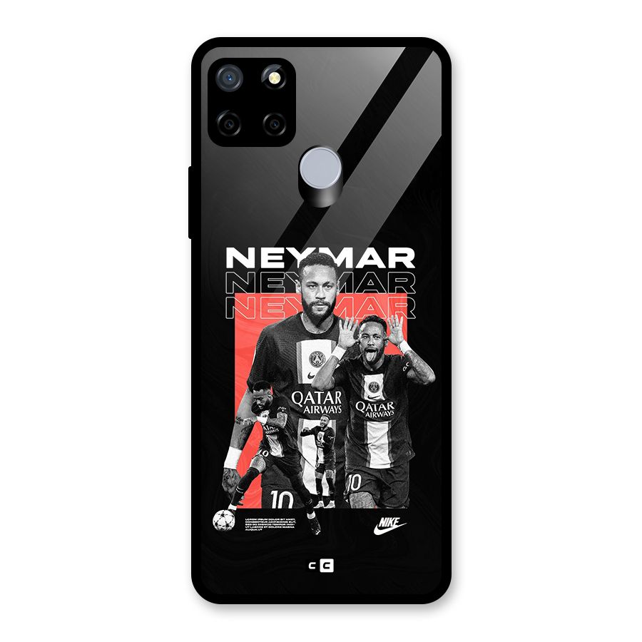 Brazilian Brilliance Glass Back Case for Realme C12