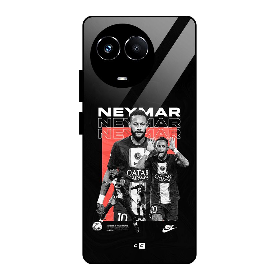 Brazilian Brilliance Glass Back Case for Realme Narzo 60X