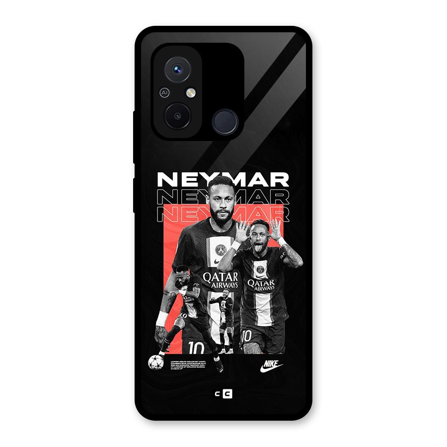 Brazilian Brilliance Glass Back Case for Redmi 12C