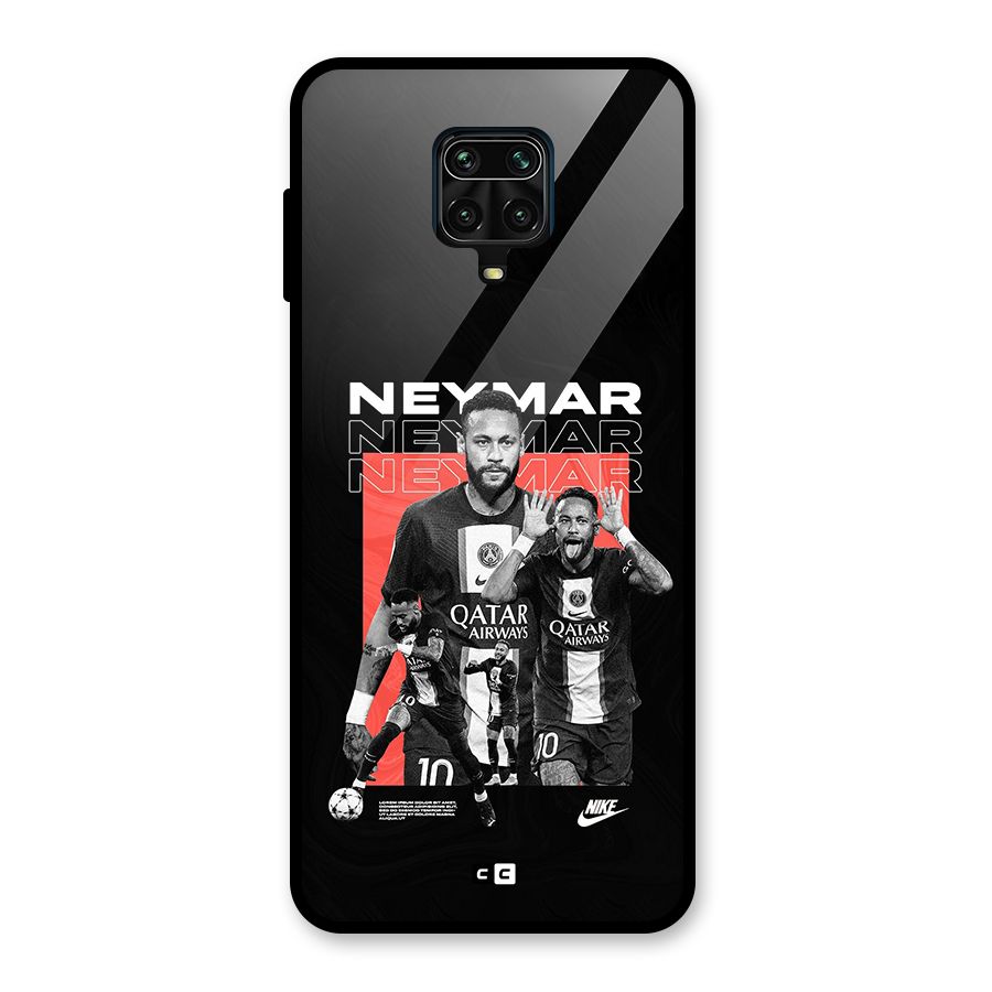Brazilian Brilliance Glass Back Case for Redmi Note 10 Lite