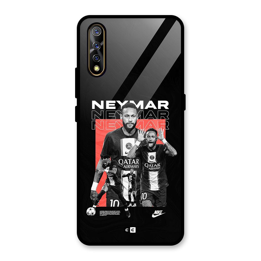 Brazilian Brilliance Glass Back Case for Vivo S1