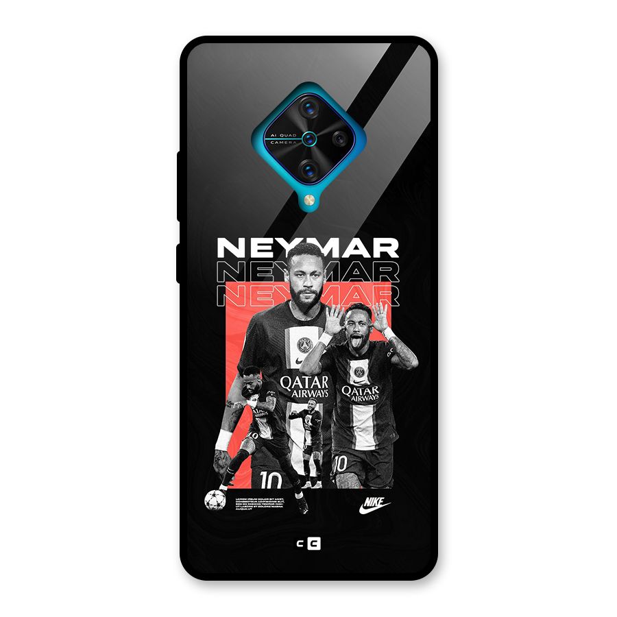 Brazilian Brilliance Glass Back Case for Vivo S1 Pro