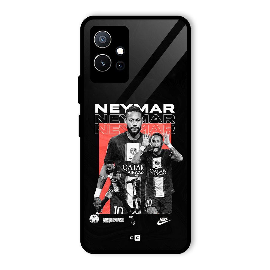 Brazilian Brilliance Glass Back Case for Vivo T1 5G
