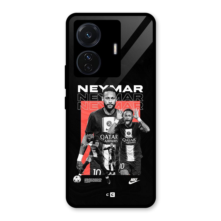 Brazilian Brilliance Glass Back Case for Vivo T1 Pro