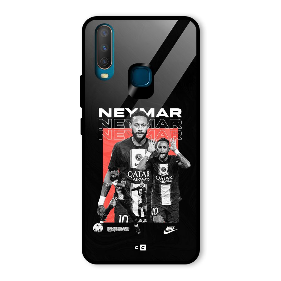 Brazilian Brilliance Glass Back Case for Vivo U10