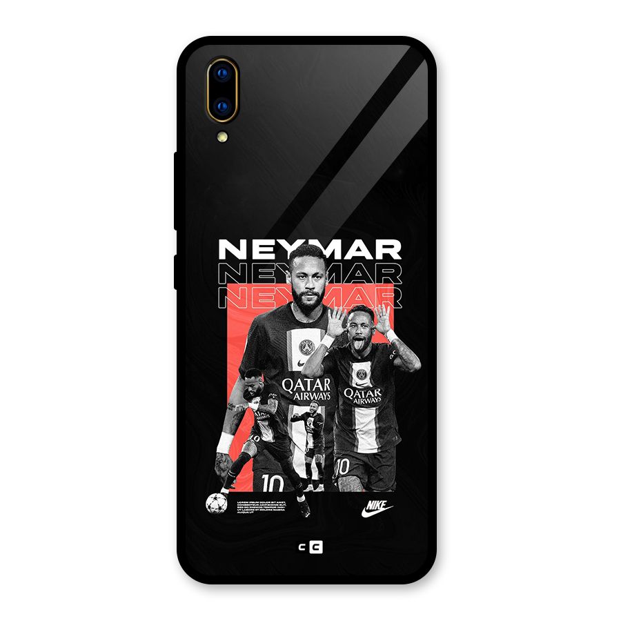 Brazilian Brilliance Glass Back Case for Vivo V11 Pro