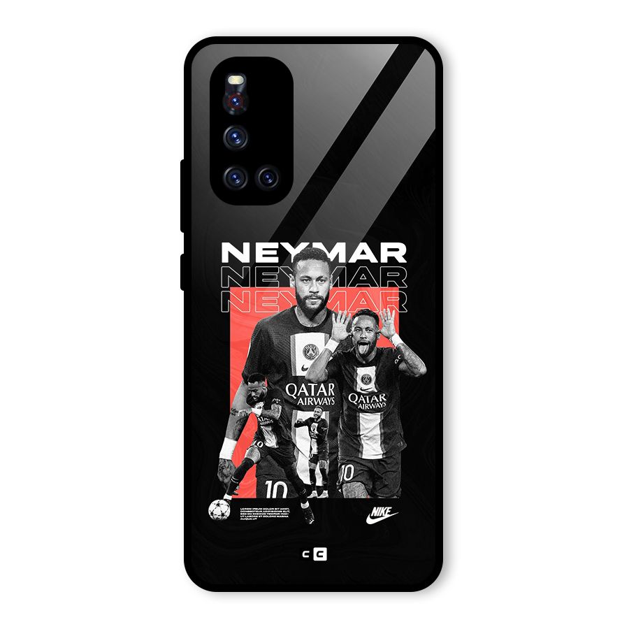Brazilian Brilliance Glass Back Case for Vivo V19