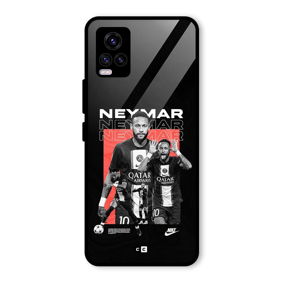 Brazilian Brilliance Glass Back Case for Vivo V20