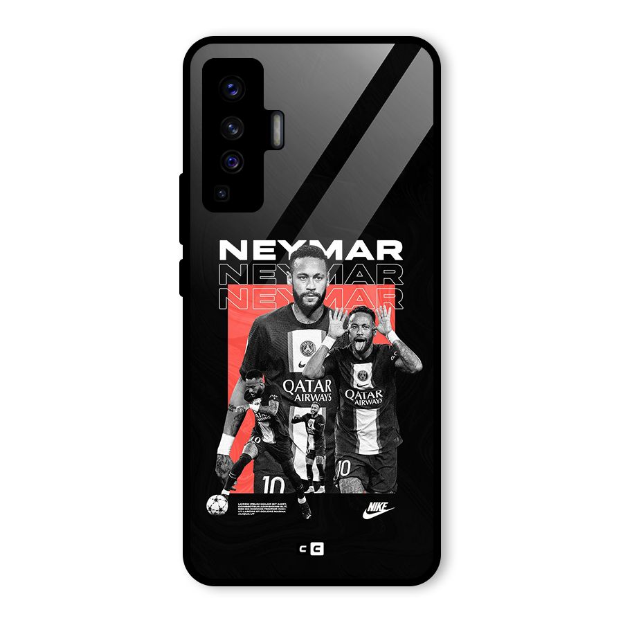 Brazilian Brilliance Glass Back Case for Vivo X50