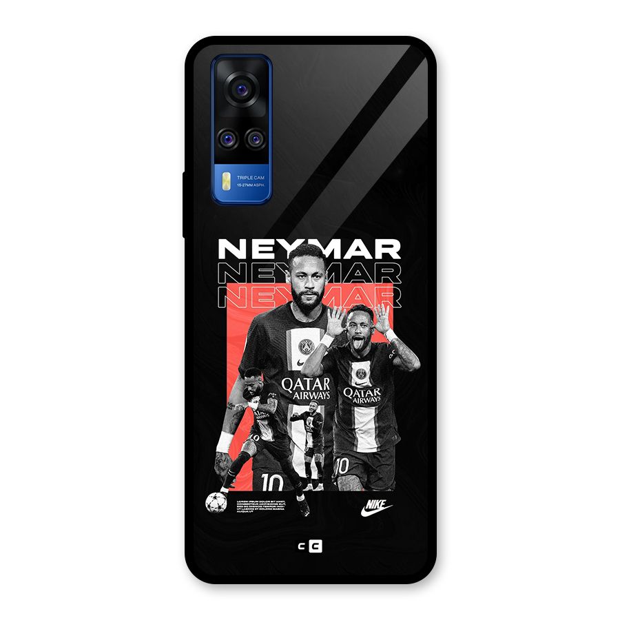 Brazilian Brilliance Glass Back Case for Vivo Y31
