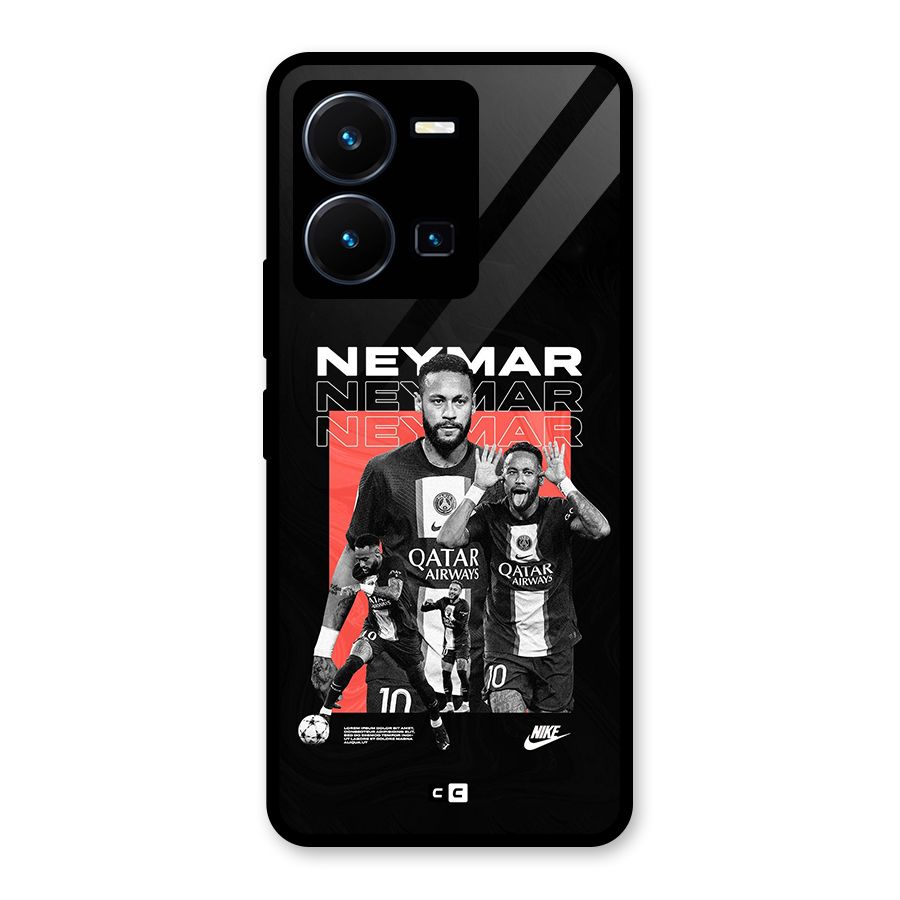 Brazilian Brilliance Glass Back Case for Vivo Y35
