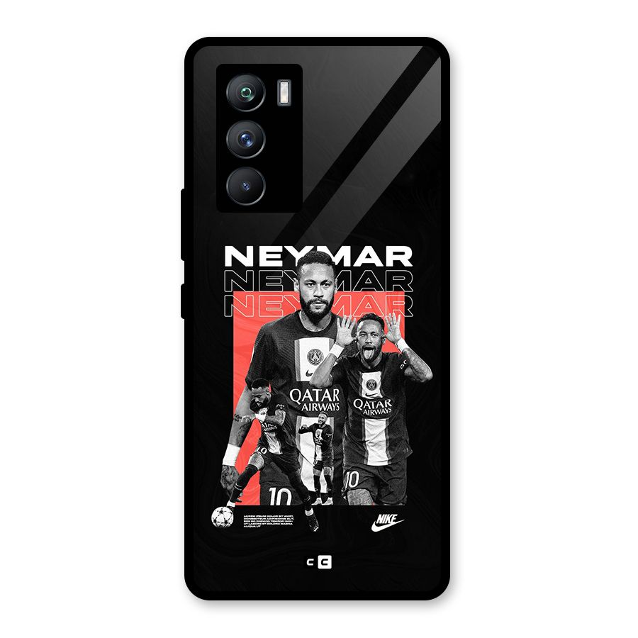 Brazilian Brilliance Glass Back Case for Vivo iQOO 9 SE