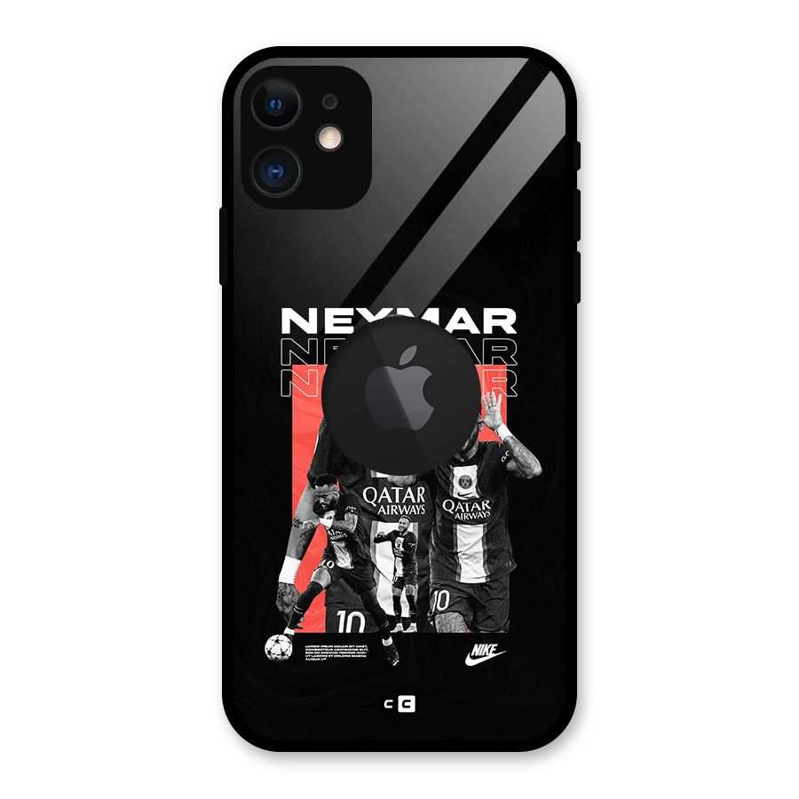 Brazilian Brilliance Glass Back Case for iPhone 11 Logo Cut