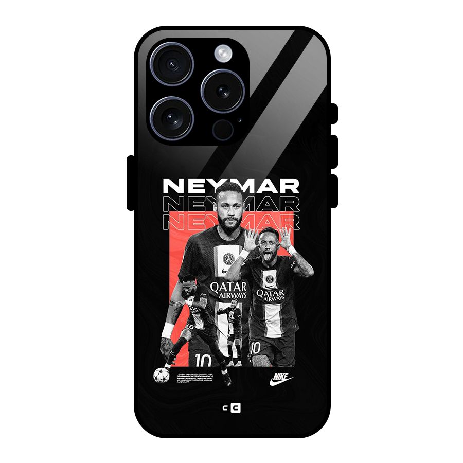 Brazilian Brilliance Glass Back Case for iPhone 15 Pro