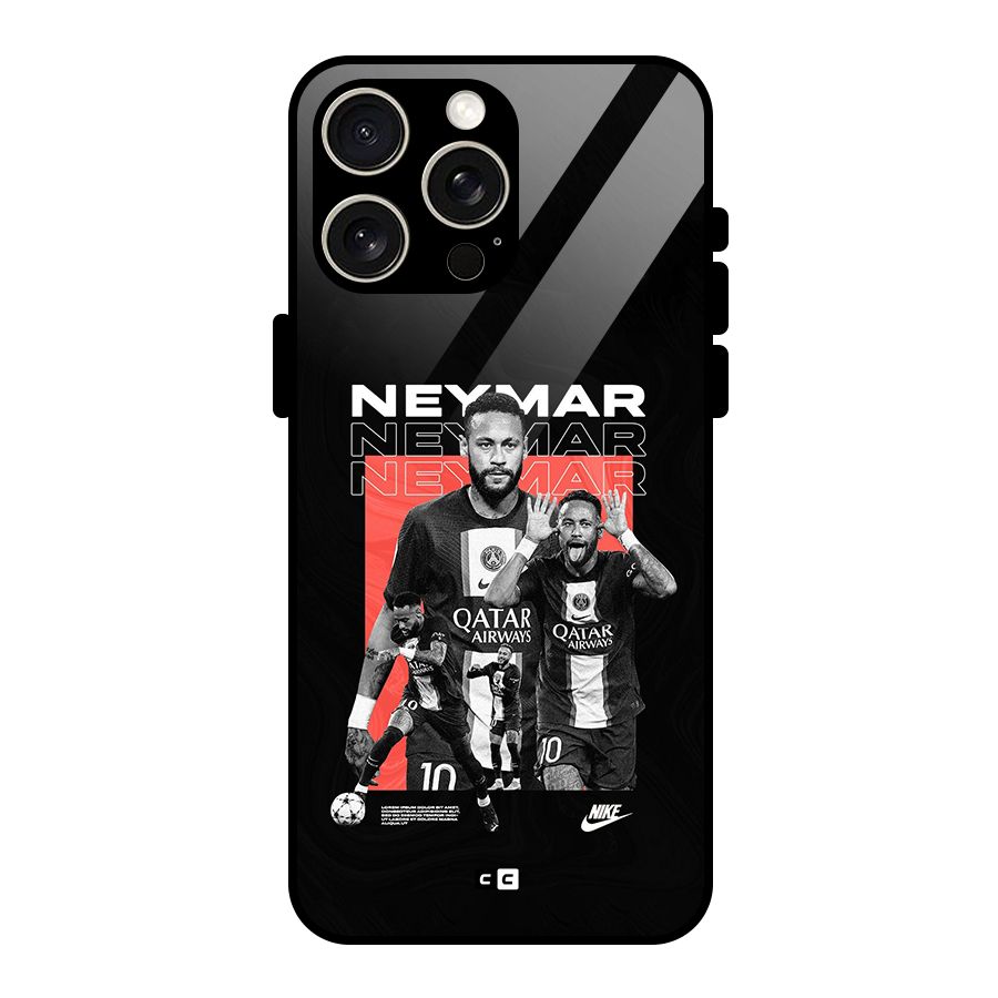 Brazilian Brilliance Glass Back Case for iPhone 15 Pro Max