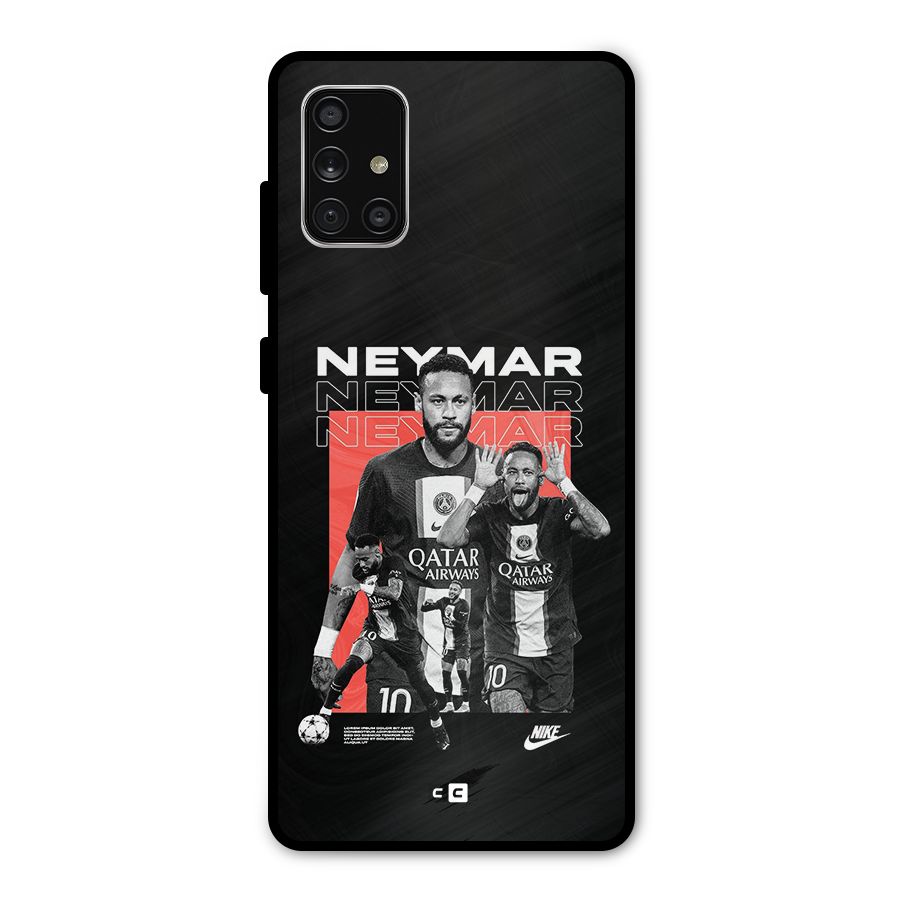 Brazilian Brilliance Metal Back Case for Galaxy A71